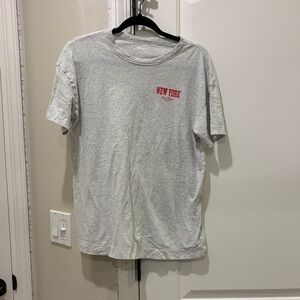 Old Navy Light Gray New York Tee